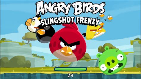 angry birds fan games|angry birds slingshot frenzy game.